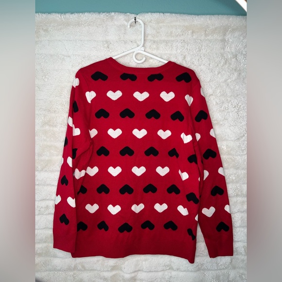 Charter Club Red Sweater CL Valentines!! - Picture 4 of 5